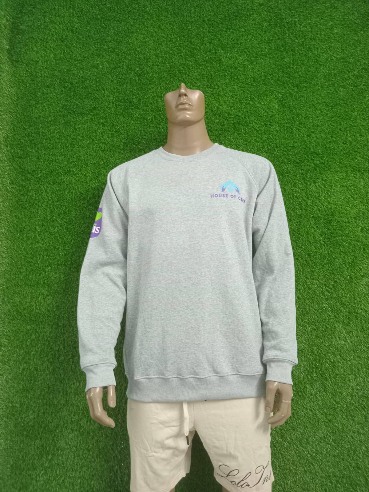 House of Care — Printed Crew Neck Sweatshirt