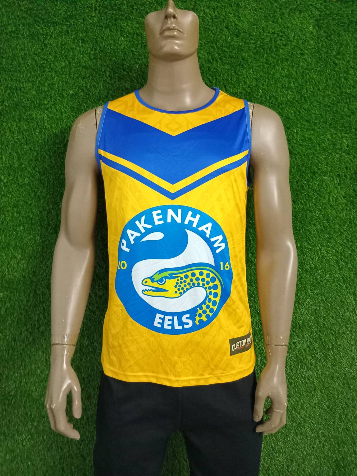 Pakenham Eels Custom Sublimation Sports Singlet