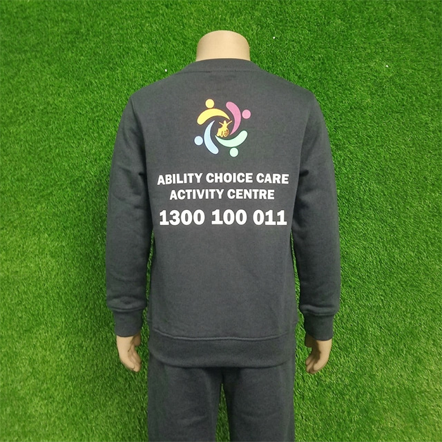 Ability Choice Care Sweatshirt –Back View