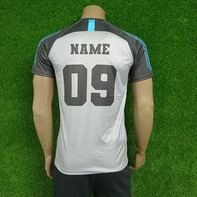 Custom Football Jersey – Back View