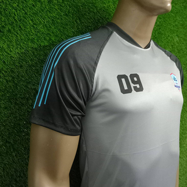 Custom Football Jersey – Front Close-up
