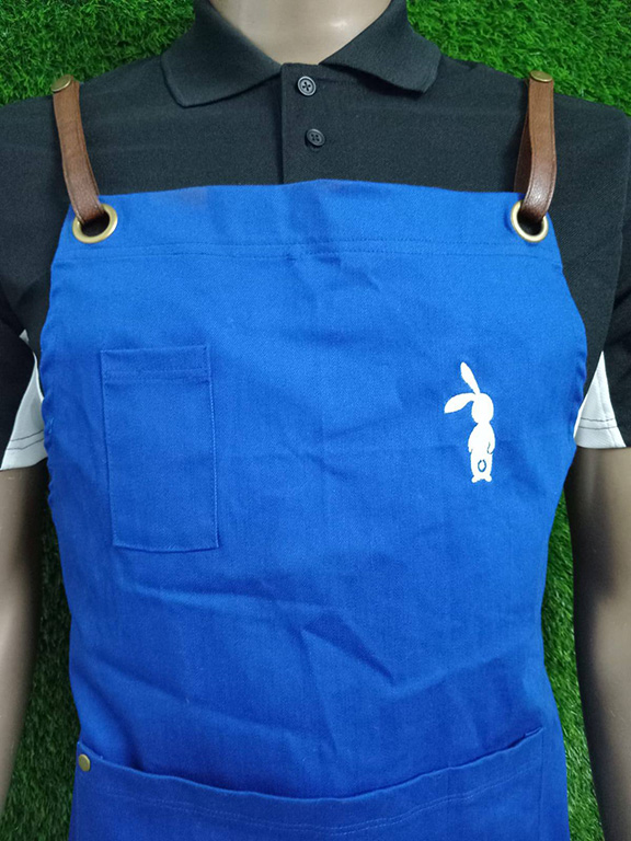 Custom Branded Apron – Rabbit Logo