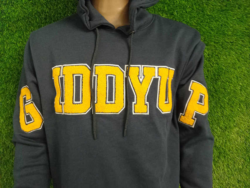 Sunshine Cowboys – Giddyup Chenille Hoodie