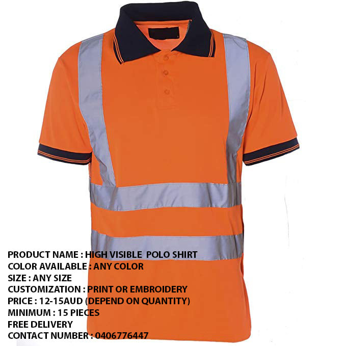 High Visible Polo Shirt – $12-15 AUD