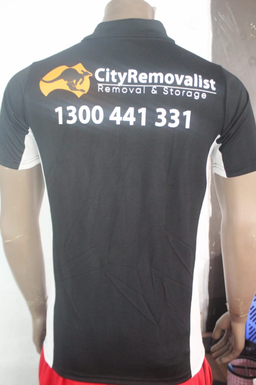 City Removalist Polo – Back View