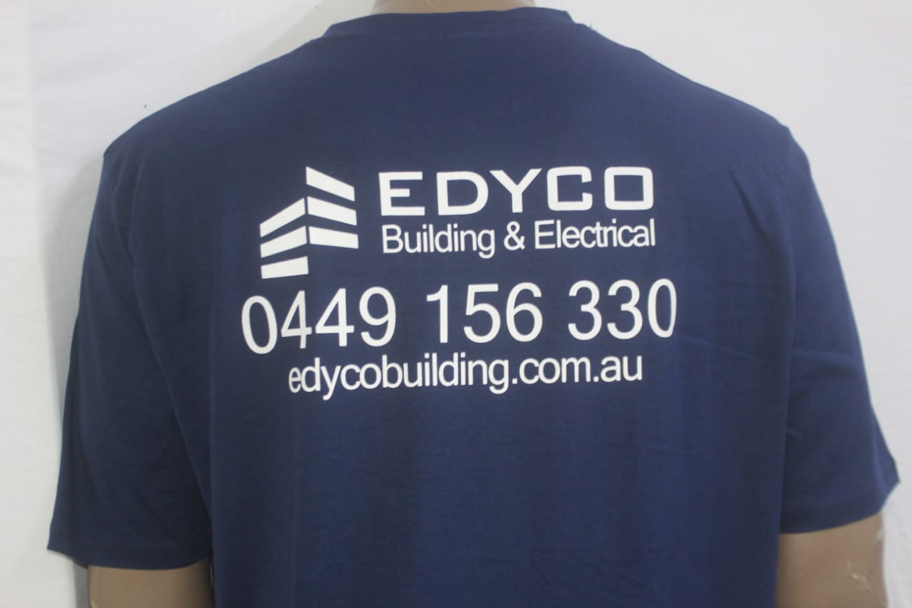 EDYCO T-Shirt – Back Print