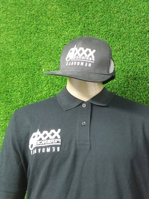 XXXperience Removals — Embroidered Polo Shirt & Trucker Cap