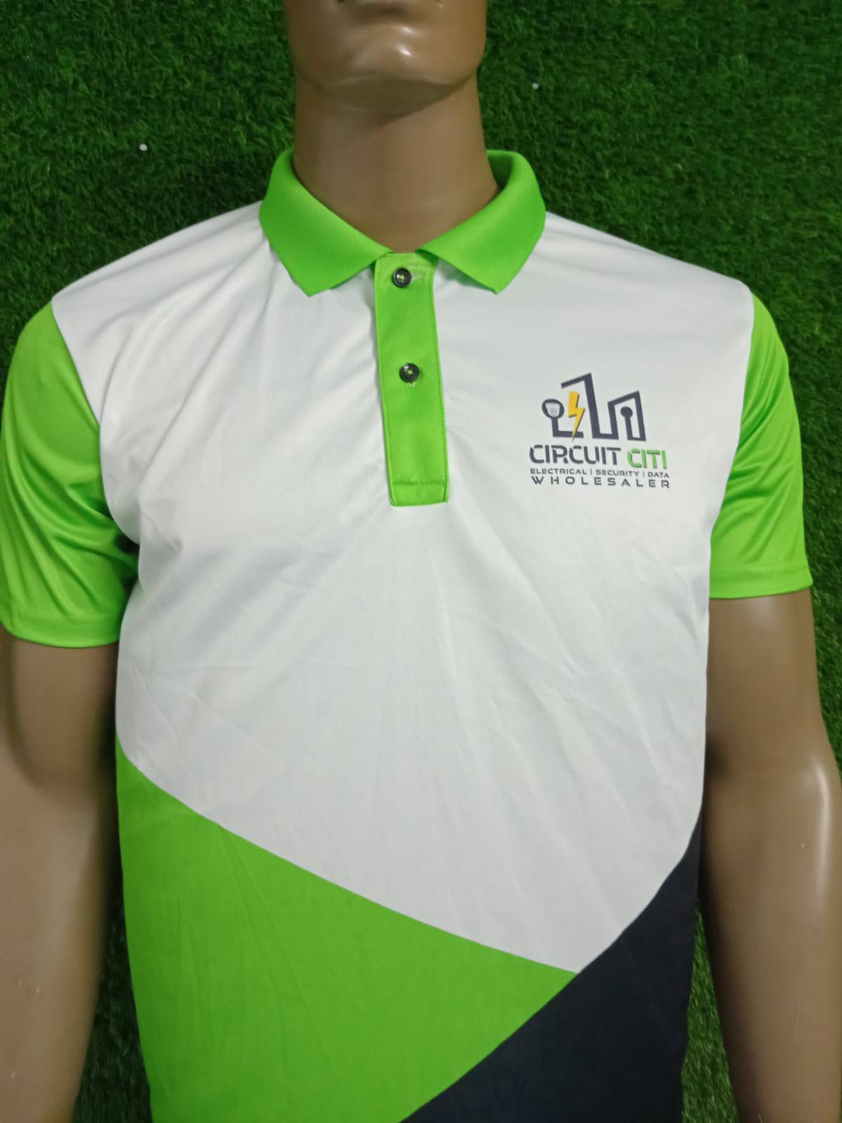 Circuit Citi Polo Shirt – Logo Close-up