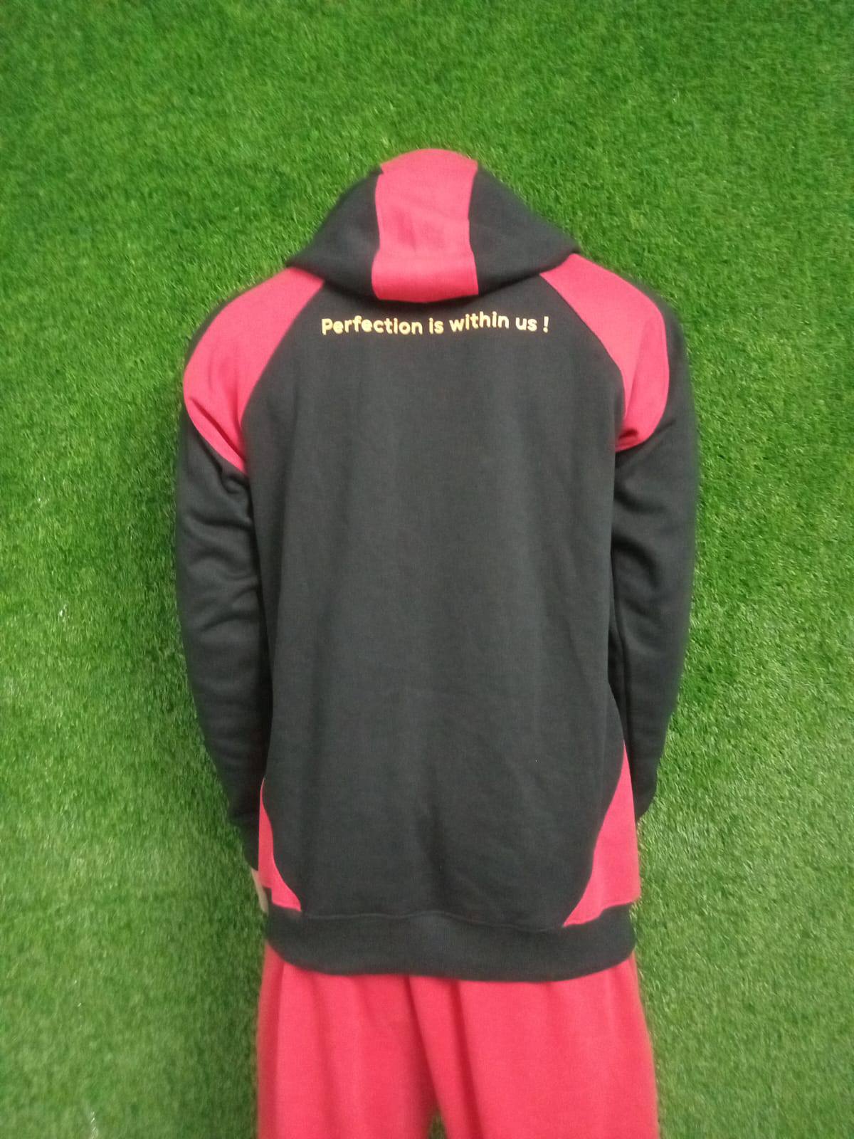 Perfection Capital Facility Services Custom Corporate Hoodie and Trackpants Set