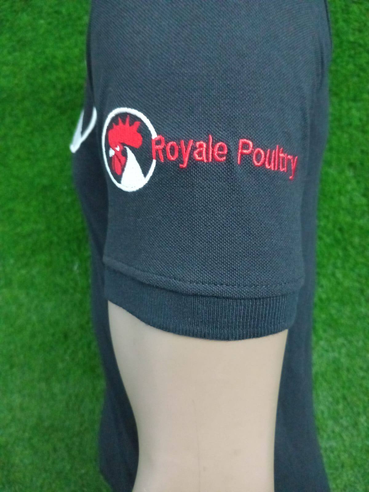 Royale Poultry — Embroidered Polo Shirt