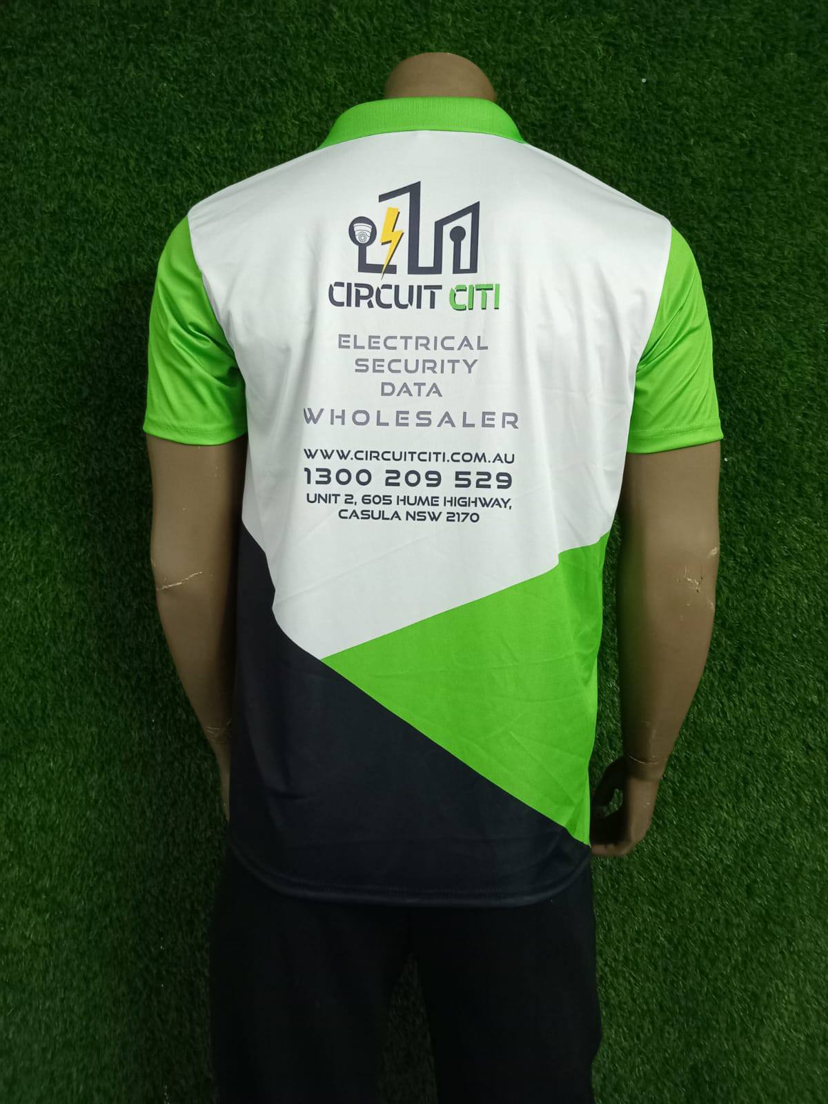 Circuit Citi Polo Shirt – Back View