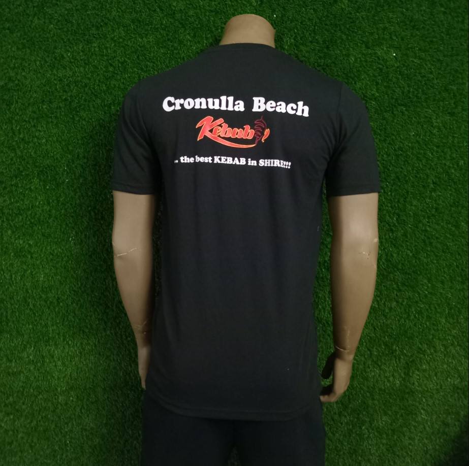 Cronulla Beach Kebab T-Shirt – Back View