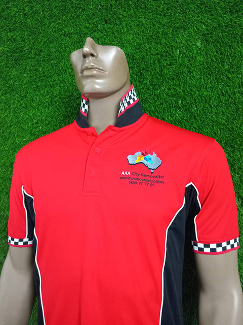 AAA City Removalist Custom Uniform Polo Shirts