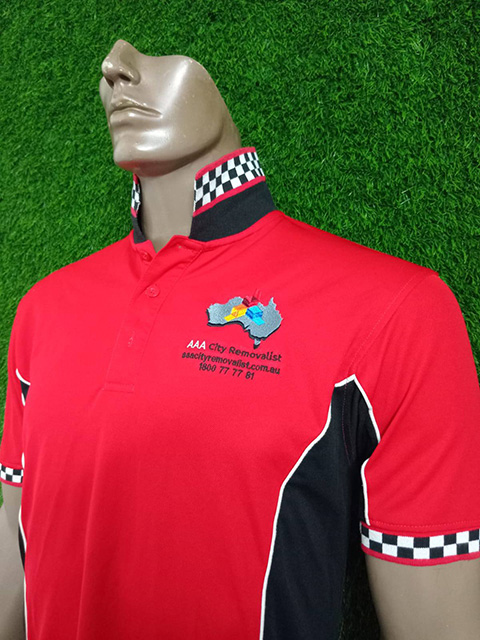 AAA City Removalist Custom Uniform Polo Shirts